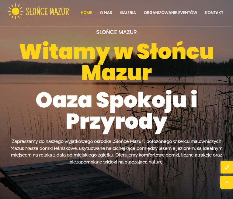 Słońce Mazur